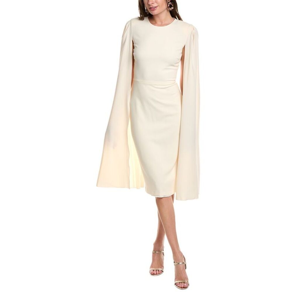 Issue New York Womens Cape Midi Dress